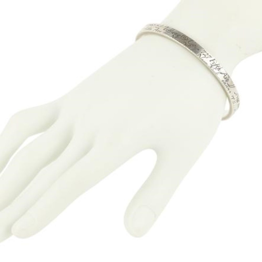 Tiffany & Co. Love notes sterling silver bracelet